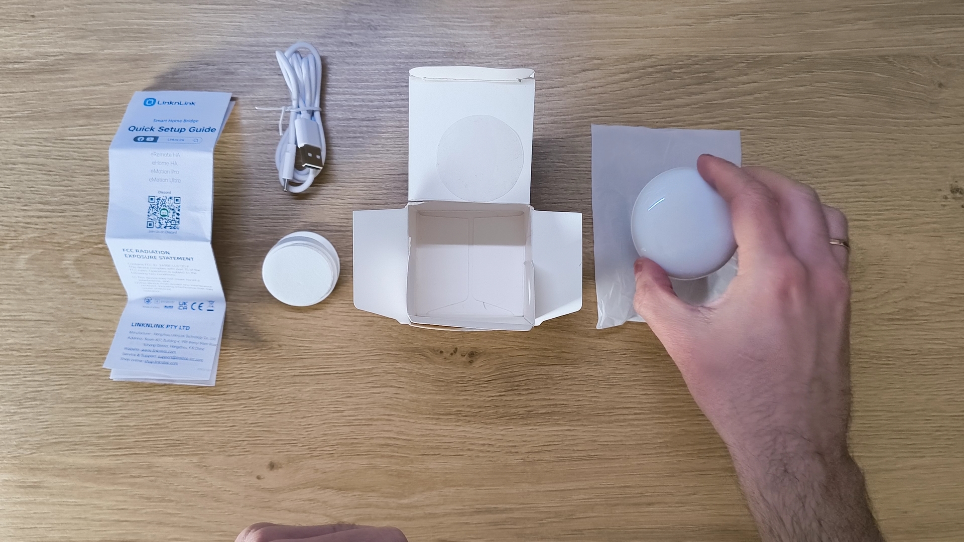 Contenido de la caja del eMotion Pro